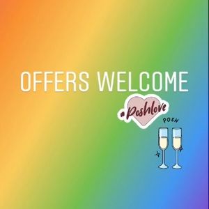 OFFERS WELCOME 🥂
